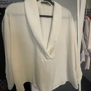 ZARA White Blouse